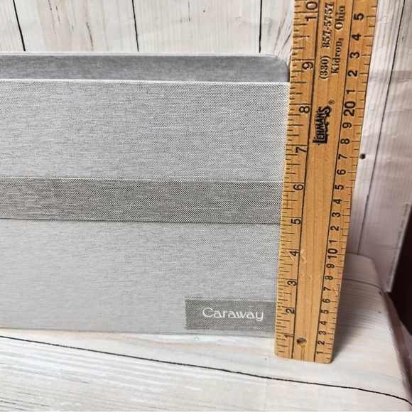 Caraway Home Baking sheets Pan Storage Bin cubby gray - Picture 9 of 12